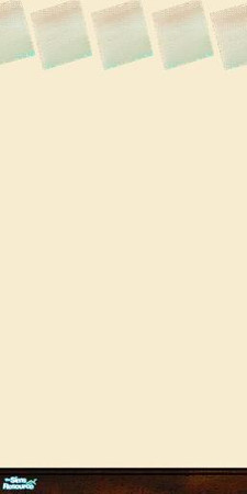 Sims 2 — Fading Rainbow Border W/ Dark Wood by aalyara — Soothing pale hues of pink, eggshell, and blue in a