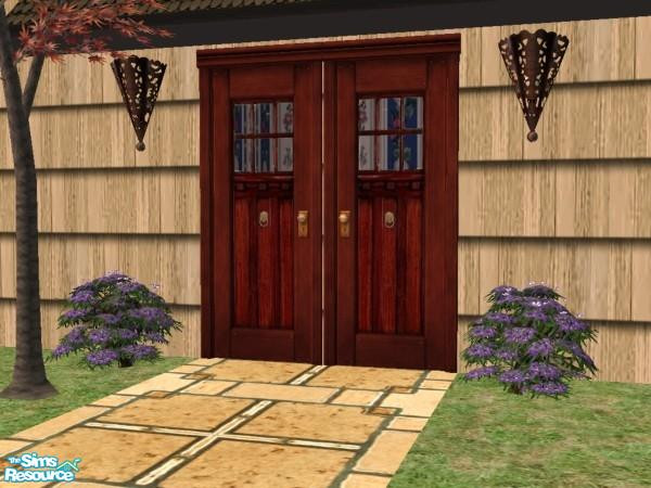 Sims 2 — Beveled Door w Panel by cat3cm — by cat