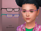 Sims 4 — Funny Glasses Child by Suzue — New Mesh (Suzue)