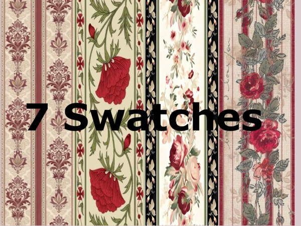Sims 4 — Luxory wallpaper by atinoski — Vintage Love Wallpaper Classic Roses is a Sims 4 wallpaper set featuring 7