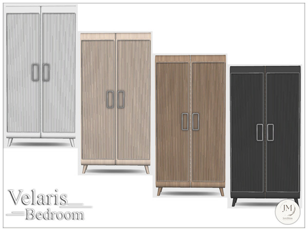 Sims 4 — Jomsims Velaris dresser by jomsims — Velaris bedroom set offers a modern and elegant atmosphere