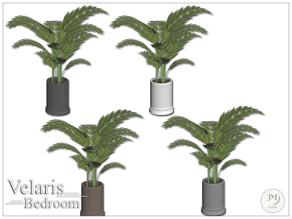 Sims 4 — Jomsims Velaris plant2 by jomsims — Velaris bedroom set offers a modern and elegant atmosphere