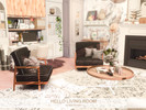 Sims 4 — Hello Living Room by BlusterSims — Hello Living Room is a bright, cozy space that blends modern elegance with