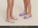 Sims 4 — Elegant Flats Child by Arltos — 9 colors.