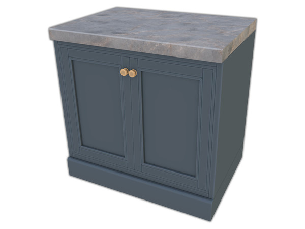 Sims 4 — Comiko Kitchen Modern Farm Island Counter (marble) | Kitchen by Comiko — Part 1 - Modern Farm Kitchen Set is
