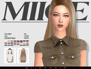 Sims 4 — MIIOE-Long hair by MIIOE — This hairstyle was designed specifically for The Sims 4. Hope you like it, thank you.
