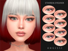 Sims 4 — Ethereal Eyeliner by ANGISSI — PREVIEWS MADE USING HQ MODE Makeup category