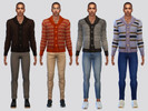 Sims 4 — Dario Wool Sweater by McLayneSims — TSR EXCLUSIVE