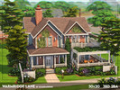 Sims 4 — Warmridge Lane - NO CC by xogerardine — Simple but very cozy family house. In my mind, this was a home passed