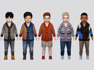 Sims 4 — Dario Wool Sweater Toddler by McLayneSims — TSR EXCLUSIVE