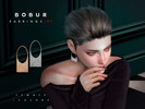 Sims 4 — Massive Dangling Hoop Earrings by Bobur2 — Massive Dangling Hoop Earrings for female