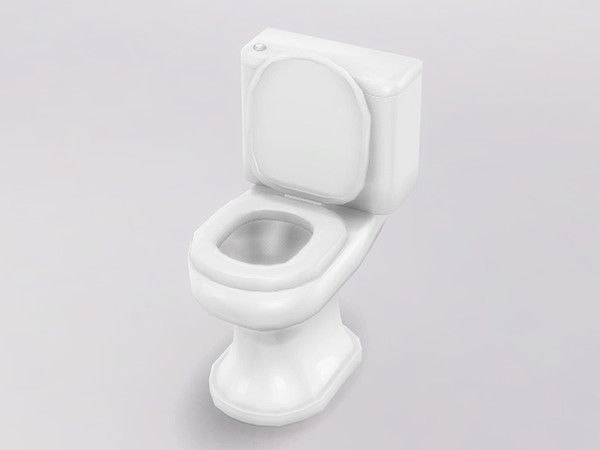 Sims 4 — Elandra Bath Toilet by SaeraMaples — A modern farmhouse bathroom with 13 objects. All objects, except for the