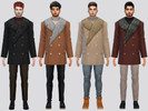 Sims 4 — Kremlin Coat Jacket by McLayneSims — TSR EXCLUSIVE
