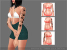 Sims 4 — Butterfly Soul Tattoo by ANGISSI — PREVIEWS MADE USING HQ MOD HQ compatible