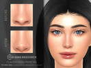 Sims 4 — Claudia Nose Preset HQ by Caroll912 — A small-sized nose preset with wider nostrils for female Sims. Preset is