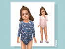 Sims 4 — Spring Toddler Onesie 2 by lillka — You will find it in the bottom category