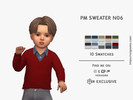Sims 4 — PM SWEATER N0 7 by David_Mtv2 — New mesh;