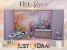Sims 4 — Her Space - Mural 1 of 3 by Draven298 — This is my first go at murals and I have discovered that although having