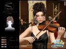 Sims 4 — S-CLUB CURLY UPDO HAIRSTYLE-Careers Collection by S-Club — sclub_ts4_hair_ 070526, CURLY UPDO HAIRSTYLE, hope