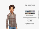 Sims 4 — CM SHIRT N1 0 by David_Mtv2 — New mesh;