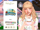 Sims 4 — Cherry Hairstyle by sehablasimlish — Hope you like it and enjoy it. Maxis Match