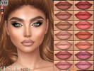 Sims 4 — Lyla Lipstick by MagicHand — Matte lips in 20 colors - HQ Compatible.