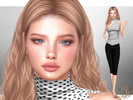Sims 4 — Nora Costello by Jolea — If you want the Sim to look the same as in the pictures you need to download all the CC