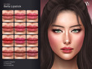 Sims 4 — VELYSEA Bella Lipstick by VELYSEA — Lipstick category HQ comatble 12 swatches