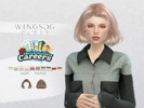 Sims 4 — WINGS-NL0 5 2 0-Simple and neat short hair by wingssims — Colors:30