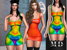 Sims 4 — Sexy fitted mini dress with straps by Mydarling20 — Outfit Information Age Groups: Teens, Young Adults, Adults,
