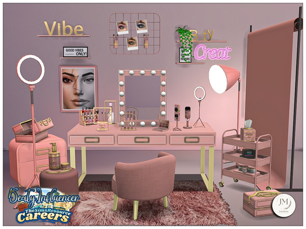 Sims 4 — Careers beauty influencer2 by jomsims — For our career theme. Find beauty influencers.