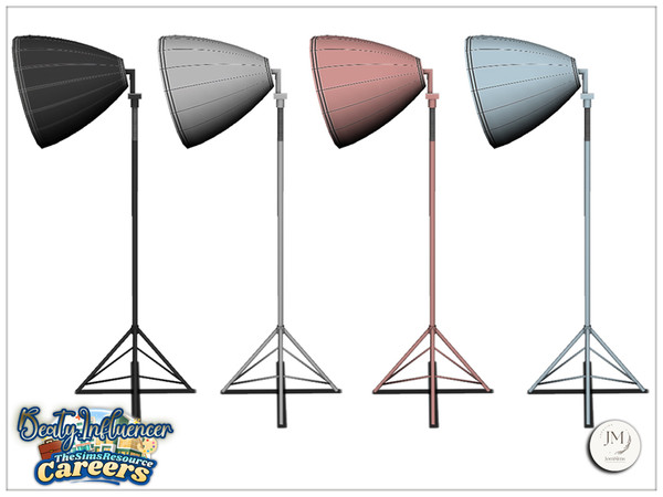 Sims 4 — Jomsims Careers beauty influencer floor light2 by jomsims — For our career theme. Find beauty influencers.