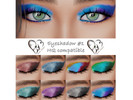 Sims 4 — Eyeshadows 1 by Simmer_creator9 — 8 swatches Teen to Elder Female