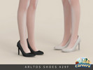 Sims 4 — Office heels by Arltos — 7 colors.