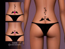 Sims 4 — Heart Wings Tattoo by Suzue — Heart Wings Tattoo N61