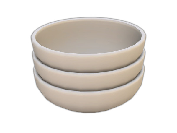 Sims 4 — Comiko Kitchen Modern Farm Bowls | Kitchen by Comiko — Part 3 - Modern Farm Kitchen Set is base game compatible
