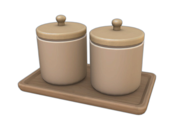 Sims 4 — Comiko Kitchen Modern Farm Jars | Kitchen by Comiko — Part 4 - Modern Farm Kitchen Set is base game compatible