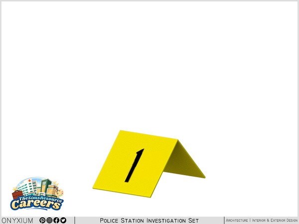 Sims 4 — CSI Crime Scene Marker by Onyxium — Onyxium@TSR Design Workshop CSI Collection - Belong To The 2026 Year Crack