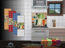 Sims 4 — Stove Backsplash by Emerald — These stove backsplash are durable and luxurious options that provide rich texture