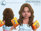 Sims 4 — Richelle Hairstyle Set - Toddlers Conversion by simstrouble — A classic center-parted curly hairstyle with