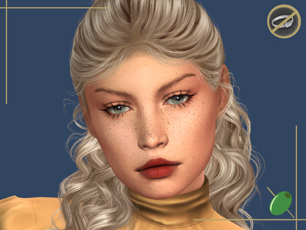 Sims 4 — Eloise 3D Lashes Rings Contradict by Pitted0live — Wispy and sparse 3D eyelashes for all occasions 2 versions