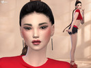 Sims 4 — Kalya Koumi by _TRASRAS — Realistic Female Sim You can easily use her for storytelling, gameplay, or