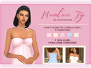 Sims 4 — Moonlace Top - Soft Coquette Capsule: Part 1 by hyposelenia_cc — Hi, you can call me Hypo!