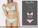Sims 4 — Deep Blue Bikini by Luminescent-cc — -26 Swatches