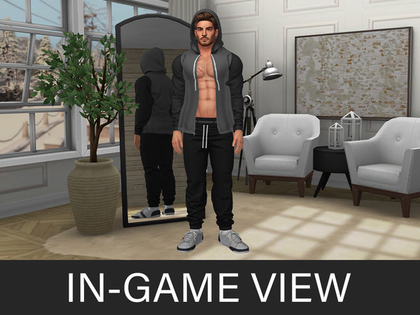 Sims 4 — By Beto - Heating (Sweater) by Beto_ae0 — Sexy male sports outfit, enjoy it