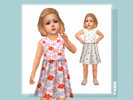 Sims 4 — Natsu Dress by lillka — 6 swatches