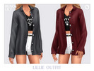 Sims 4 — Lillie Outfit by Black_Lily — YA, A, Teen