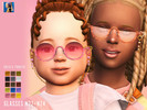 Sims 4 — Glasses Set N1 for Child and Toddler by rustys_cc — Glasses N22+N24 for Child & Toddler
