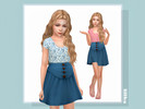 Sims 4 — Soleil Dress by lillka — 6 swatches