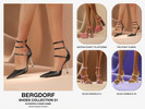 Sims 4 — Bergdorf - Pin Point Pumps by VentaStudio — 35 Swatches